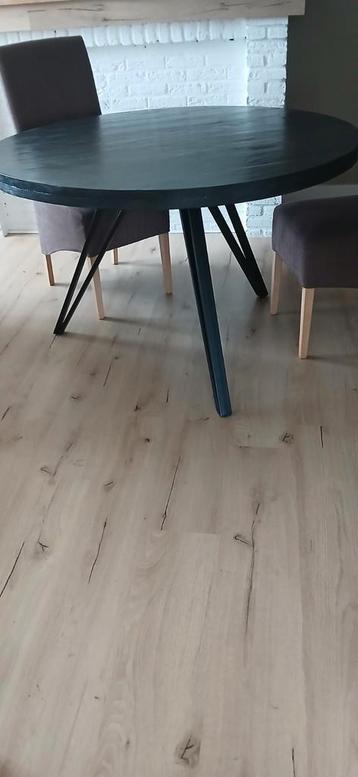Table à manger ronde en bois de 120 cm de diamètre (disparue, Maison & Meubles, Tables | Tables à manger, Enlèvement, Comme neuf