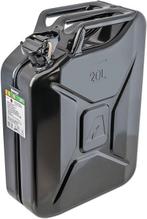 metalen jerrycan 20L | Zwart | GRATIS LEVERING, -, Verzenden, -, Nieuw