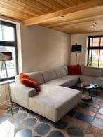 Hoeksalon lichtgrijs, Ophalen, Gebruikt, Stof