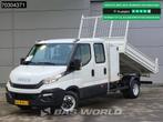 Iveco Daily 35C14 Dubbel Cabine Open Laadbak met Kist Dubbel, Auto's, Stof, Gebruikt, Euro 6, Iveco