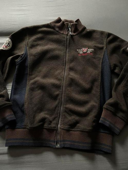 River Woods fleece vestje met rits 16j, Kinderen en Baby's, Kinderkleding | Maat 164, Gebruikt, Jongen, Trui of Vest, Ophalen of Verzenden