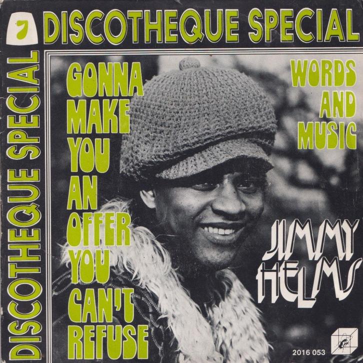 Jimmy Helms – Gonna make you a offer you can’t refuse - Sin, Cd's en Dvd's, Vinyl Singles, Gebruikt, Single, Pop, 7 inch, Ophalen of Verzenden