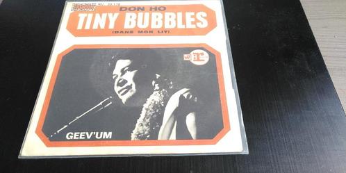 SINGLE TINY BUBBLES---DON T GO  ---, Cd's en Dvd's, Vinyl Singles, Gebruikt, Single, Pop, 7 inch, Ophalen of Verzenden