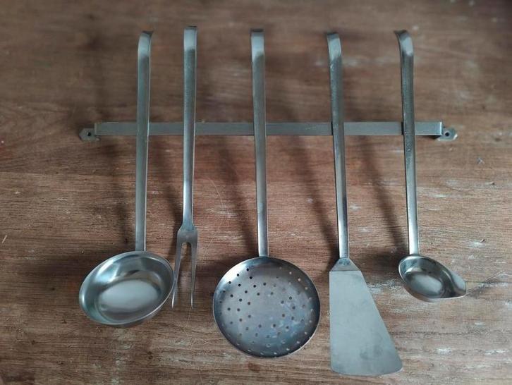 Gero Zilmeta Dick Simonis lepelrek 6 delig, Huis en Inrichting, Keuken | Bestek, Ophalen of Verzenden