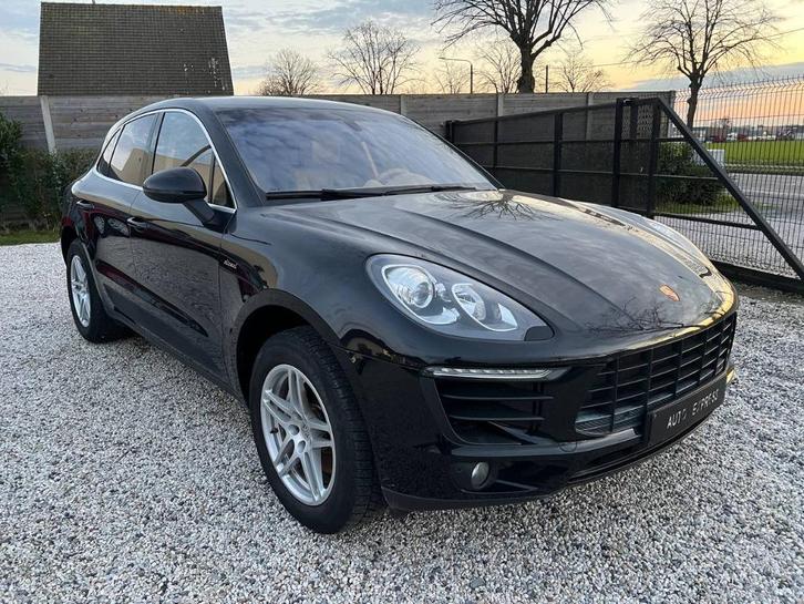 Porsche Macan/3.0D/Full op/Navi/Camera/Eur6b/Garantie/***, Auto's, Porsche, Bedrijf, Te koop, Macan, 4x4, ABS, Achteruitrijcamera