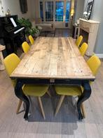 Eettafel Rivièra Maison 180/270cmx90, Gebruikt, 75 cm of meer, Ophalen of Verzenden, Landelijk