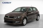 VW POLO • 1.0 BENZINE • 1ste EIGENAAR • GARANTIE!, Entreprise, Boîte manuelle, Entretenue par le concessionnaire, Noir
