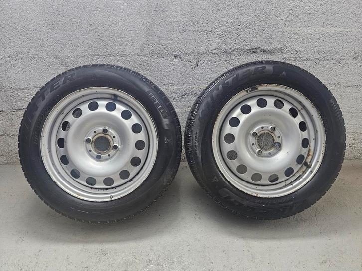 2 jantes mini avec pneus Pirelli hiver snowcontrol 175 65 15, Autos : Pièces & Accessoires, Pneus & Jantes, Pneu(s), Pneus hiver