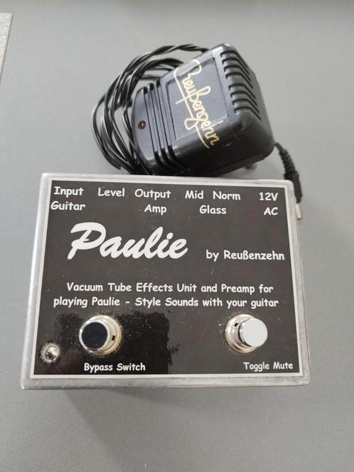 Preampli overdrive a lampes paulio by reubenzhen, Muziek en Instrumenten, Effecten, Zo goed als nieuw, Ophalen of Verzenden