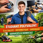 Étudiant polyvalent petits services à domicile, Offres d'emploi, Horaire variable, À partir de 1 an, Autres formes, Job de vacances