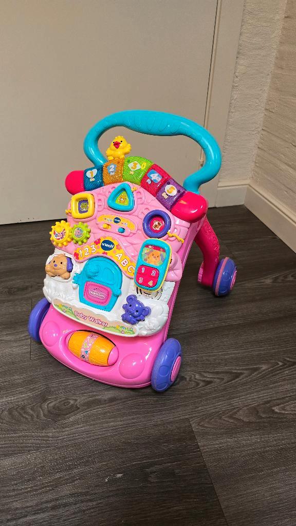 VTech Baby walker met licht en geluid, Kinderen en Baby's, Speelgoed | Babyspeelgoed, Zo goed als nieuw, Overige typen, Met licht