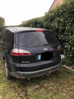 Ford S-Max ongevalwagen., Ophalen, Zwart, Diesel, Monovolume