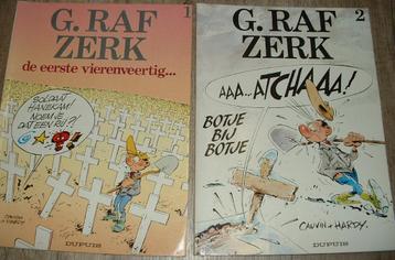 lot strips reeks g rafzerk 1-23 minus nr 14 en 22 in 1e druk beschikbaar voor biedingen