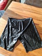 Zwarte latex cycling shorts "Honour" - XL, Kleding | Heren, Overige Herenkleding, Ophalen of Verzenden, Gedragen, Andere