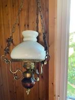 Vintage verlichting, Huis en Inrichting, Lampen | Hanglampen, Ophalen, Zo goed als nieuw, Glas, 50 tot 75 cm