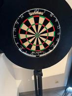 Dartbord+staander+bescherming, Sport en Fitness, Ophalen, Zo goed als nieuw, Dartbord
