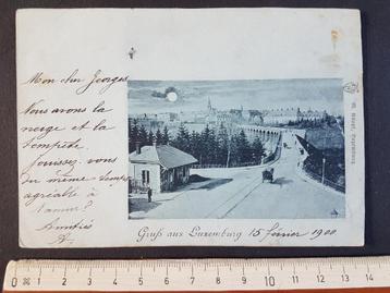 Postkaart Postkarte Gruss aus Luxemburg 1900 beschikbaar voor biedingen