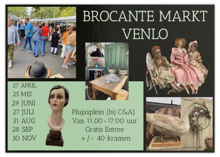 Brocante markt  Venlo, Antiek en Kunst, Curiosa en Brocante, Ophalen