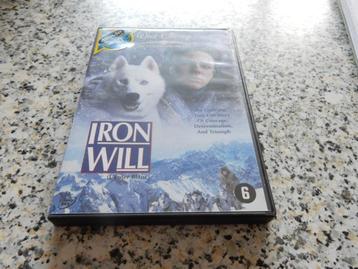 nr.1004 - Dvd: iron will - avontuur, À partir de 6 ans, Enlèvement ou Envoi, Comme neuf