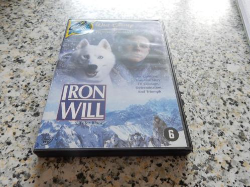 nr.1004 - Dvd: iron will - avontuur, Cd's en Dvd's, Dvd's | Avontuur, Zo goed als nieuw, Vanaf 6 jaar, Ophalen of Verzenden