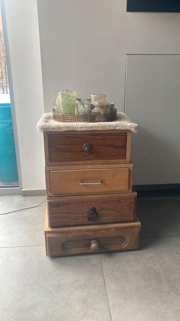 Ladenkastje origineel!, Huis en Inrichting, Kasten | Ladekasten, Gebruikt, Minder dan 100 cm, Minder dan 50 cm, 50 tot 75 cm, Overige houtsoorten