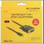 Delock 85320 USB-C DVI 4K 30Hz, Ophalen of Verzenden, Nieuw