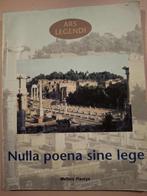 Ars legendi - Nulla poena sine lege, Plantyn, Ophalen, Gelezen, Latijn