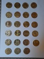 Belgische stad en Gemeente munten - penningen 1980-81, Postzegels en Munten, Penningen en Medailles, Ophalen of Verzenden, Overige materialen