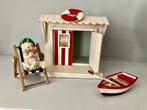 Decoratief houten vakantiehuisje, Ophalen of Verzenden, Zo goed als nieuw