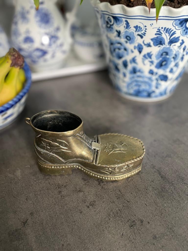 Cendrier vintage en laiton d'Italie, Enlèvement