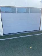Sectionale poort 3,50 x 2,15 m, Doe-het-zelf en Bouw, Ophalen, Gebruikt