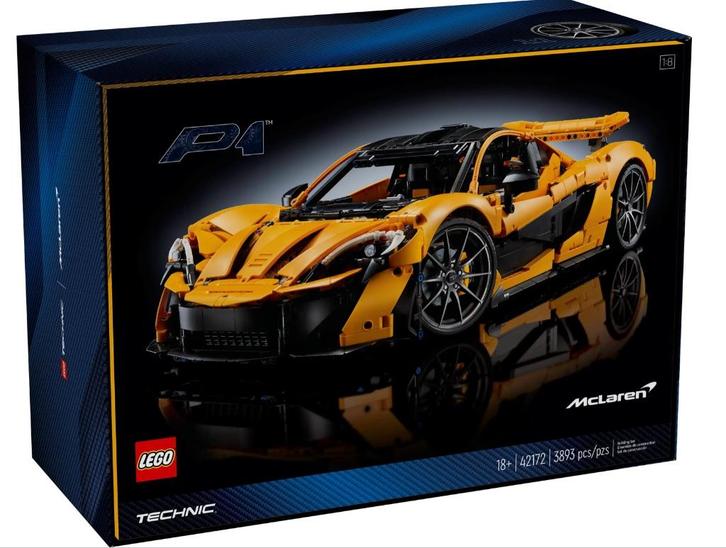 Lego 42172 Mc Laren P1 Hypercar Nieuw & Sealed, Kinderen en Baby's, Speelgoed | Duplo en Lego, Nieuw, Lego, Complete set, Ophalen of Verzenden