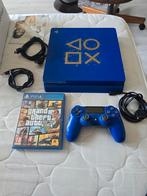 Ps4 limted edition day one blauw met gta 5, Games en Spelcomputers, Ophalen of Verzenden