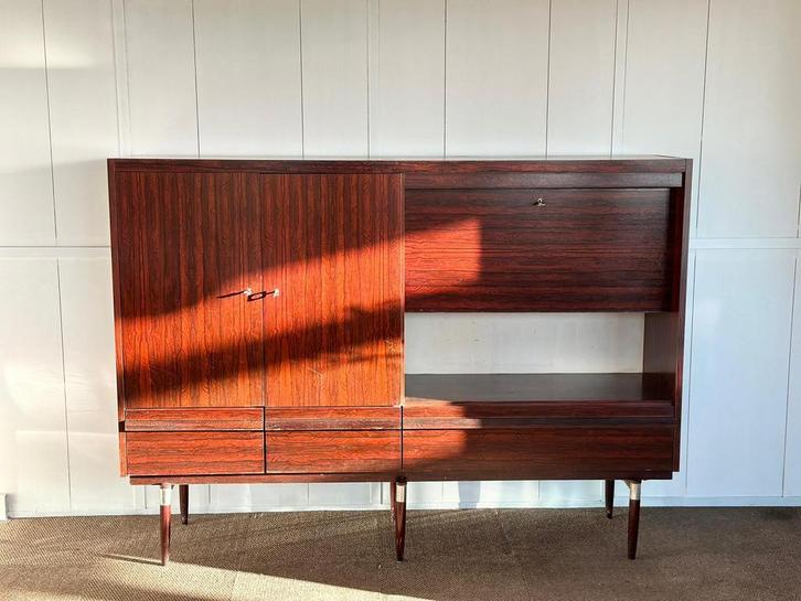 Scandinavische highboard, 1980’s, Huis en Inrichting, Kasten | Wandmeubels, Zo goed als nieuw, Ophalen