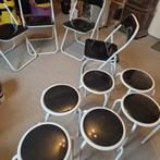 4 mooie vouwstoelen en 6 krukjes, Muziek en Instrumenten, Ophalen