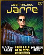 Jean-Michel Jarre - Brussels Palace Open Air 01/07/2025, Tickets en Kaartjes, Concerten | Overige, Twee personen, Juli
