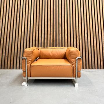 Cassina LC3 - Le Corbusier Cognac leder dons