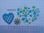 scrap bloemen vlinders knutselen zomer communie valentijn 5, Hobby en Vrije tijd, Scrapbooking, Ophalen of Verzenden, Nieuw, Scrap