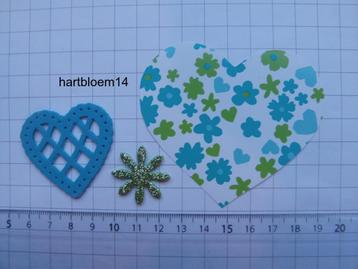 scrap bloemen vlinders knutselen zomer communie valentijn 5, Hobby en Vrije tijd, Scrapbooking, Ophalen of Verzenden, Nieuw, Scrap