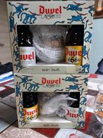 Duvel glas in box. kat en hond, Enlèvement ou Envoi, Neuf, Bouteille(s), Duvel