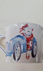 1 Ontbijtkom & 2 drinkbekers kaolinporselein Niderviller, Nieuw, Ophalen of Verzenden, Overige stijlen, Kop(pen) en/of Schotel(s)