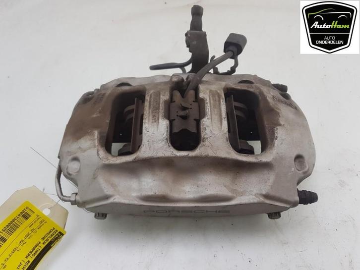 REMKLAUW RECHTS ACHTER Porsche Panamera (970), Auto-onderdelen, Remmen en Aandrijving, Porsche, Gebruikt