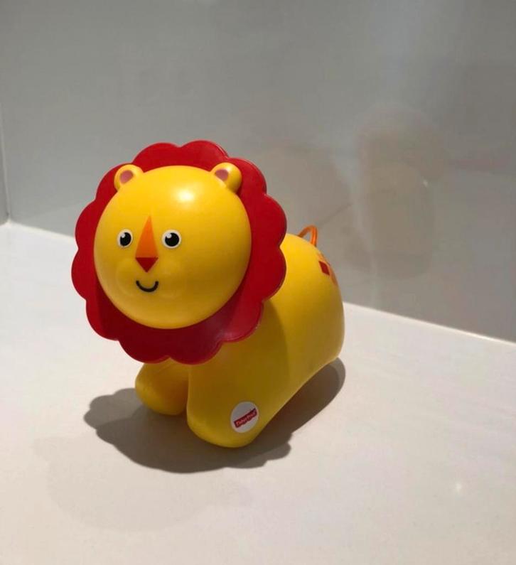 Fisher Price - De Leeuw, Kinderen en Baby's, Speelgoed | Fisher-Price, Zo goed als nieuw, Ophalen