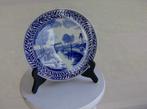 Bord Delfts Blauw - Boch - 21,5 cm x 21,5 cm, Ophalen of Verzenden