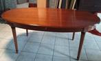 ovale tafel , kers antiek, Huis en Inrichting, Tafels | Eettafels, Ophalen, Gebruikt, 200 cm of meer, 50 tot 100 cm