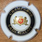 Champagnecapsule Sadi MALOT wit & zwart nr 43, Verzamelen, Wijnen, Nieuw, Frankrijk, Ophalen of Verzenden, Champagne