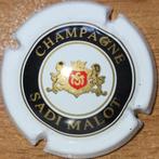 Champagnecapsule Sadi MALOT wit & zwart nr 43, Ophalen of Verzenden, Nieuw, Frankrijk, Champagne