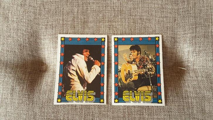 Elvis Presley 2 fotokaartjes, Collections, Cartes postales | Thème, Stars et Célébrités, Envoi