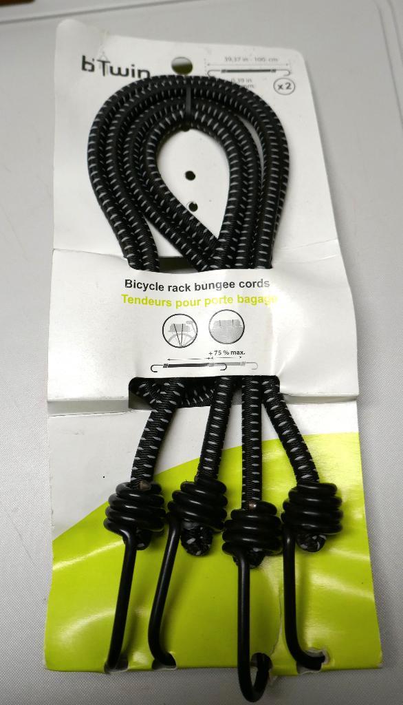 B'Twin Fietsdrager bungee rekkers (2), nieuw, Hobby & Loisirs créatifs, Hobby & Loisirs Autre, Enlèvement ou Envoi