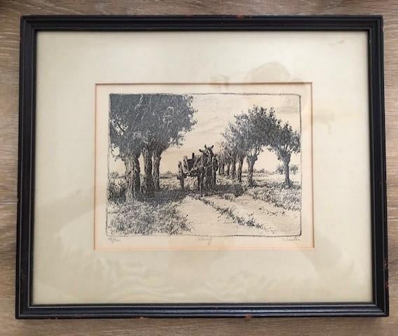 Dreef de l'artiste Wauters, Antiquités & Art, Art | Peinture | Classique, Enlèvement